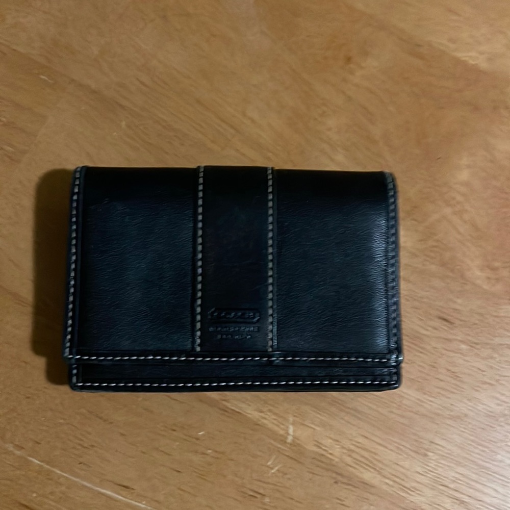 Small coach wallet